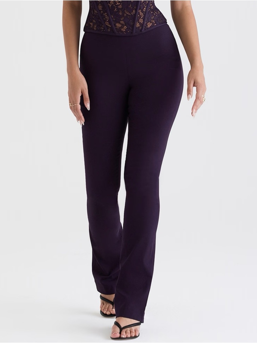 House of CB Deep Plum Pant